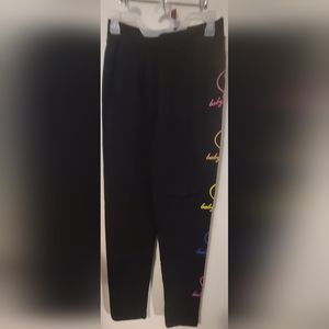 Baby Phat straight leg black leggings
